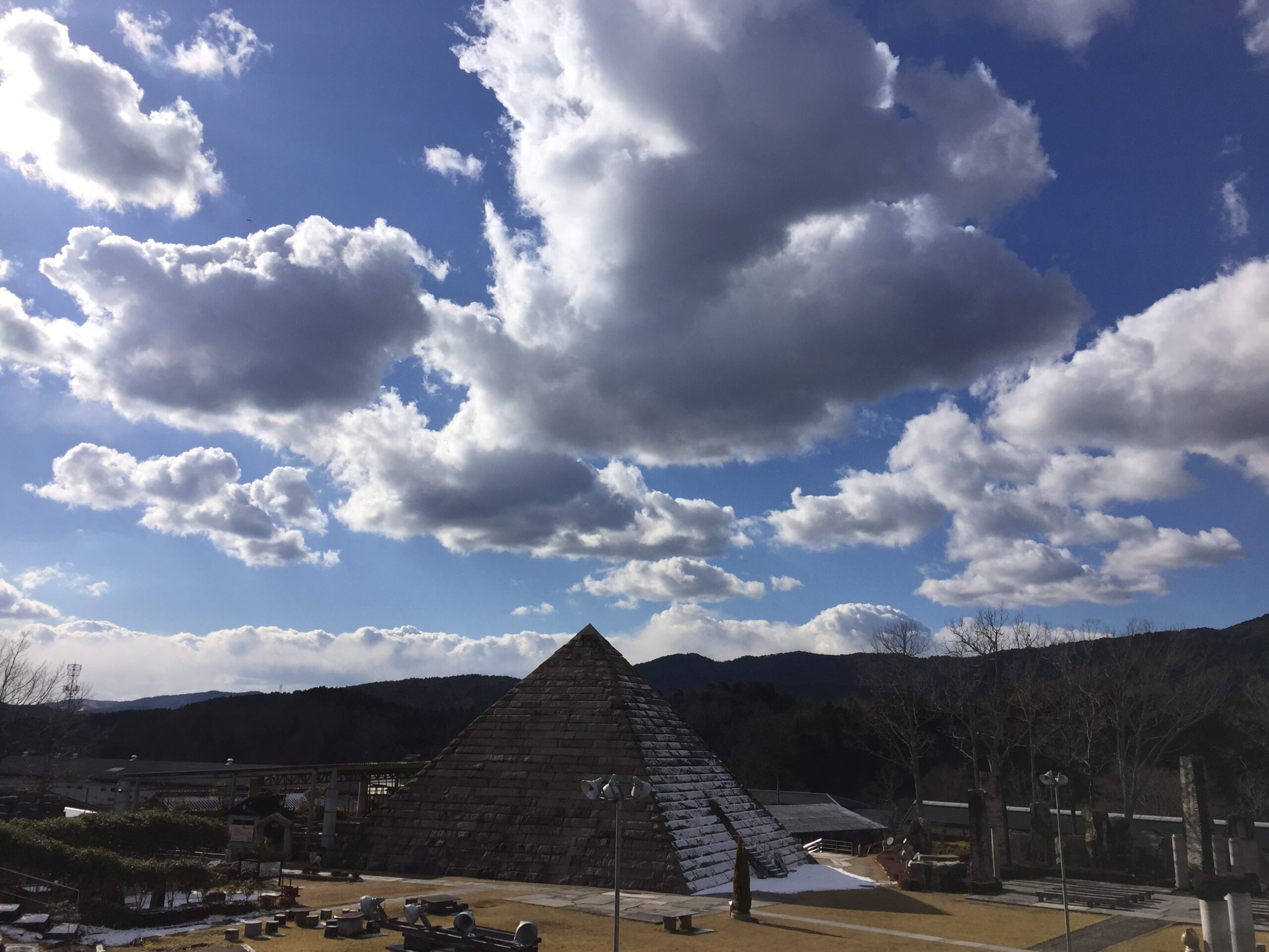 積雪はありません(１月１２日)