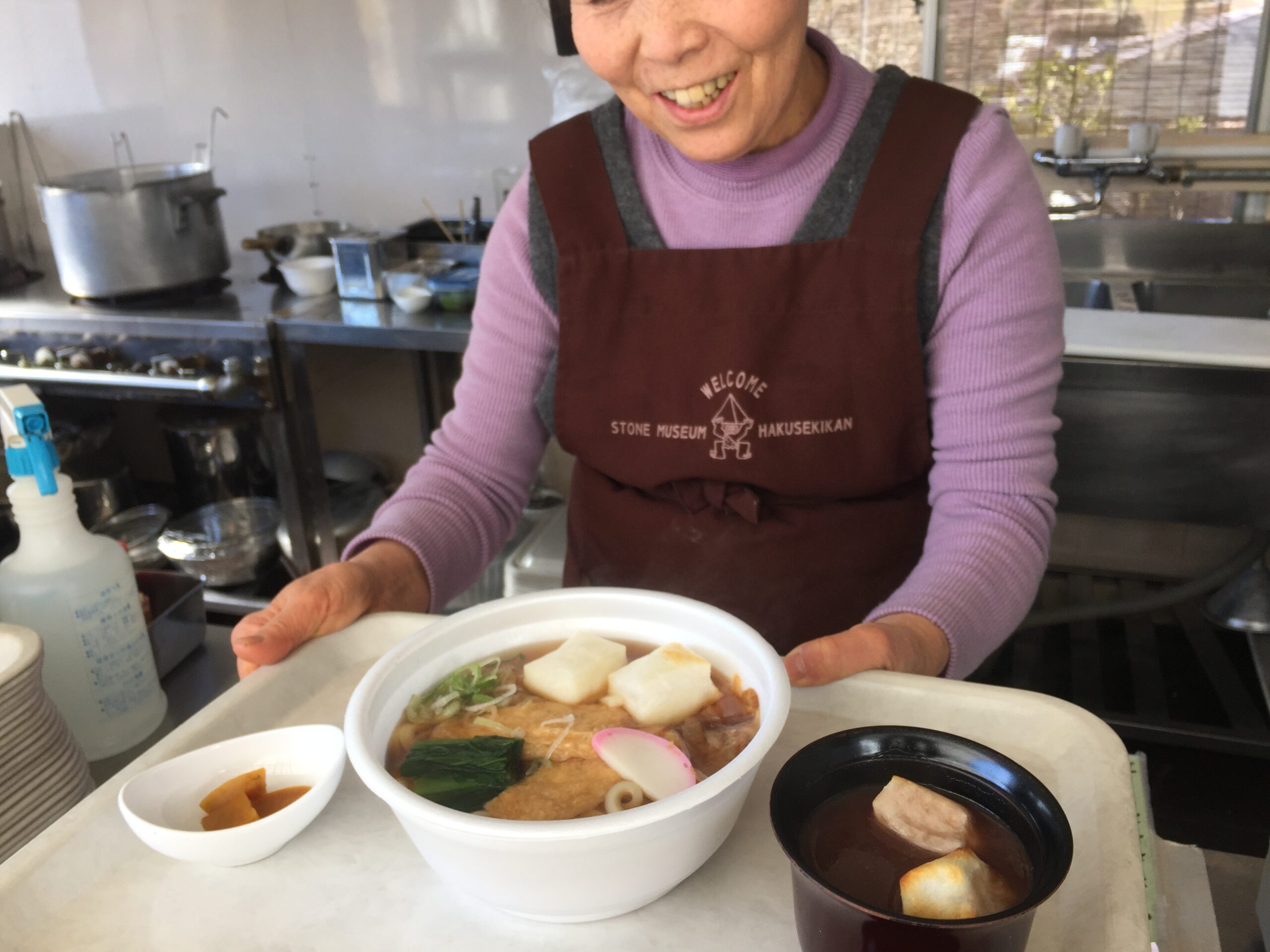 ｢お餅で、 温まりましょ｣