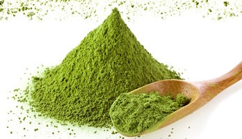 博石館の桑くわ茶 - 桑の粉